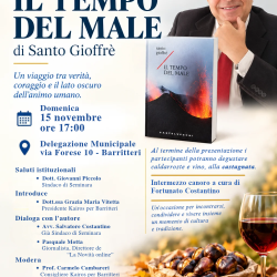 Presentazione del libro Il tempo del male di Santo Gioffrè