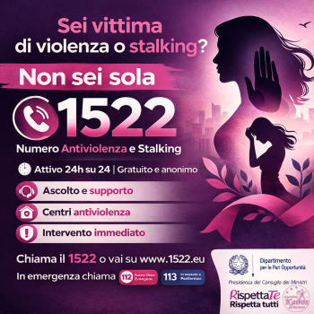 Numero Anti Violenza e Stalking 1522